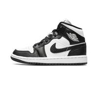 Jordan Womens WMNS Air Jordan 1 MID SE DO6699 200, scarpa sportiva da donna, bianco/nero/bianco, 38 EU