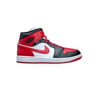 Jordan Womens WMNS Air Jordan 1 MID SE DO6699 200, scarpa sportiva da donna, Nero/rosso, 37.5 EU