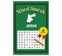 Jordan Word Search Puzzle Book: Easy to read print | 6x9 inches | 35 Puzzles, 315 Words, 53 Pages | Gift for Country & Geography Lovers, Vacations, Road Trips, Holidays, & Free Time