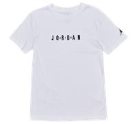 Jordan Wordmark Emb Bambini - Magliette Bianco - Taglia 128 - 137 CM - Jersey di cotone White 128 - 137 CM