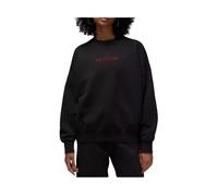 Jordan - Wordmark Fleece Crew - - Sport - Donna - Nero - M