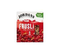 Jordans Bar Frusli Succose Bacche Rosse A Base Di Cereali (6X30g) (Confezione da 2)