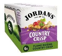 Jordans Cluster Paese Fiamma Croccante Di Uva Passa (500g) (Confezione da 6)