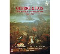 Jordi Guerre & Paix / Savall War & Peace 1614-1714 (CD)