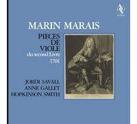 Jordi Savall Pièces de Viole du Second Livre, 1701 (Ltd. Edition) (Vinyl LP)