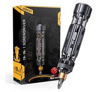 JOREST EDC 19 in 1 Utensile Multifunzione Portatile Set di Cacciaviti, Idee Regalo Uomo Natale, Regalo Compleanno per Uomini Papà Lui, Regali Natale Originali Regali Secret Santa