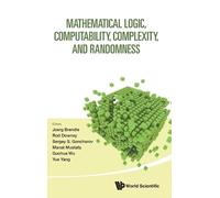 Jorg Brendle Mathematical Logic, Computability, Complexity, A (Copertina rigida)