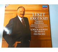 Jorge Bolet & Ivan Fischer - Totentanz, S126; Malédiction, S121; Fantasia on Hungarian themes, S123--VINYL-DEC 4140791-DECCA - Inghilterra-LISZT Ferenc (Ungheria)-BOLET Jorge (pianoforte); FISCHER Ivan (dir); London Symphony Orchestra