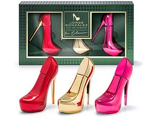 Jorge González by Glamour & Heels - La Colección Eau de Parfum Set | 150 ml (3 x 50 ml), profumo da donna, set di fragranze per donne, set di profumi per donne Jorge González