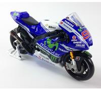 Jorge Lorenzo Factory Yamaha Yzr-M1 Moto Gp Die-Cast Toy Model Bike Maisto 1:18