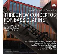 Jorgen Dafgard Three New Concertos for Bass Clarinet: Music from Malmö - Vo (CD)