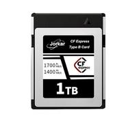 Jorkar 1TB Scheda CFexpress tipo B, per fotocamere Nikon Z6/Z7/Z9/D6, per Canon EOS-1DXMark III/EOS-R5, per Panaso S1/S1R, fino a 1700 MB/s RAW 8K 4K
