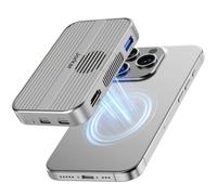 Jorkar Magnetico Dock, Scatola M.2 NVMe SSD e USB C 3.2 Hub Docking Station 10Gbps con Fan per iPhone 17/16/15 Pro/Pro Max/Plus, supporto SSD 2230/2242/2260/2280 B+M M-Key