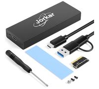 Jorkar USB C 3.2 Scatola SSD 12+16 pin Box Esterno SSD Per MacBook Air/Pro mid 2013-2017, Lettore Box per Disco A1466 A1465 A1502 A1398, Portatile Mac SSD a USB-C Case Adattatore