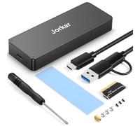 Jorkar USB C 3.2 Scatola SSD 12+16 pin Esterna SSD Per MacBook Air/Pro mid 2013-2017, CNC Lettore Box per Disco SSDs A1466 A1465 A1502 A1398, Mac SSD a USB-C Enclosure Case