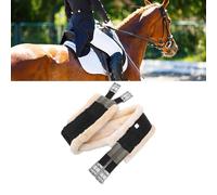 JOROBURO Sottopancia per Cavalli, Professionale Imbottito in Finta Lana Previene L'attrito Sottopancia per Sella Inglese con Fibbie in Acciaio Inossidabile, Sottopancia per Cavalli (120 cm)