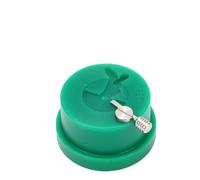 JOROBURO Supporto per Bilanciere Dell'orologio, Strumento di Installazione del Bilanciere del Movimento Dell'orologio in Plastica in Acciaio Inossidabile, Supporto per Spirale del (NH35)