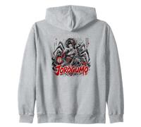 Jorogumo Giapponese Yokai Ragno Donna Horror Felpa con Cappuccio