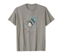 Jorogumo Yokai Spider Vintage Giapponese Folklore Horror Art Maglietta
