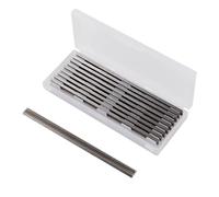 Jortmrd 10 Pezzi Lame Traforo Elettrico HSS, 82 mm Pialla Filo Spessore Lama, 82x5.5x1.2mm Lama di Ricambio, Acciaio ad Alta Velocità Pialla a Parete Elettrica Lama per Bosch Professional Pialla