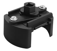 Jortmrd Chiave Filtro Olio Auto 60-80 mm, Regolabile Chiave Filtro Olio Moto, a 2 Griffe per Facile Rimozione, 1/2" Chiave per Filtro Olio Universale, per Auto Moto
