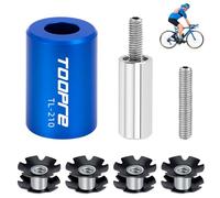 Jortmrd Forcella per Bicicletta, Ragnetto Forcella Dadi a Stella, Dado a Stella, Utensile di Regolazione e Riparazione per Biciclette per 22,2, 25,4 e 28,6 mm