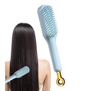 Jortmrd - Spazzola districante curva, spazzola per capelli, 3 pezzi, spazzola per capelli ricci, spazzole ventilate di cinghiale, per ventilare e accelerare l'asciugatura, per donne, uomini