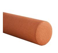 JORTUIO Cuscino Cilindrico Cervicale Memory Foam Cervicale Rotolo Cilindro Cuscino 30/40/50/60/70/90/100 cm,per Divano e Letto,Cervicale,Lombare,Schiena e yoga(Arancia,10cmx30cm)