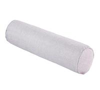 JORTUIO Cuscino Cilindrico Lungo 40/50/60/70/90 cm,Cervicale Rotolo Cilindro Cuscino,Supporto Ergonomico Cuscino Cilindrico Cervicale per Letto Divano,Gambe,Schiena(Grigio argento,20x70cm)
