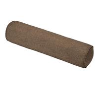 JORTUIO Cuscino Cilindrico Lungo 40/50/60/70/90 cm,Cervicale Rotolo Cilindro Cuscino,Supporto Ergonomico Cuscino Cilindrico Cervicale per Letto Divano,Gambe,Schiena(Coffee color,20x90cm)