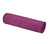 JORTUIO Cuscino Cilindrico Lungo 40/50/60/70/90 cm,Cervicale Rotolo Cilindro Cuscino,Supporto Ergonomico Cuscino Cilindrico Cervicale per Letto Divano,Gambe,Schiena(Purple,20x100cm)