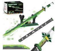Jorumo Spada demoniaca compatibile con set Lego per adulti e bambini 39 pollici shinazugawa sanemi spada da costruzione con fodero e supporto, regalo per uccidere demoni Katana, 788 pezzi