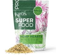 Jorus Semi di Canapa Decorticati Ricchi di Proteine e Omega, 500g | Ideali per Smoothie, Insalate e Yogurt, Senza Glutine, Vegetariano, Perfetti per Diete Vegane e Keto