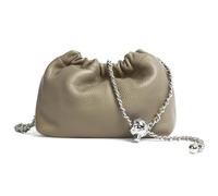 Joryin Trendy Dumpling - Borsa a tracolla da donna, pochette da sera, in vera pelle, colore: carne, Pelle-nude