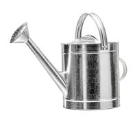 Jorzer Annaffiatoio in Acciaio Inossidabile, annaffiatoio in Metallo da 7 Litri con beccuccio Lungo e Manico per Piante da Interno e Giardino Esterno, Balcone Metallo, Acciaio Inossidabile.