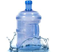 Jorzer Brocca per Acqua da 2 galloni, brocca per Acqua da 7, 5 Litri con Manico Contenitore di capacità con Tappo Bottiglia di plastica con Presa Facile per Bere in casa, Campeggio all'aperto Sport