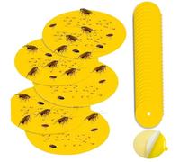 Jorzer Confezione da 30 ricariche per trappole antipulci, Dischi Adesivi Adesivi Trappole antipulci per Interni sostitutivi Pannelli Resistenti compatibili con la Maggior Parte dei Modelli di tra