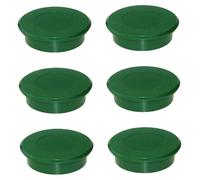 Jorzer Copertura per Foro da Golf 6 Pezzi 4, 5 Pollici Copertura per Tazza da Golf Resistente alla Pioggia, al Sole, Verde, Sostituzione in ABS, Accessori per Il Putting Green. Articoli Sportivi