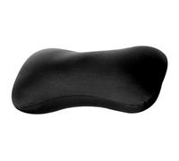 Jorzer Cuscini di microbead cuscinetto rullo scollino morbido cuscini per osso da viaggio cuscino per supporto al collo cuscino da viaggio per recliner per ufficio che dorme 15x7,9x2,4 '' nero