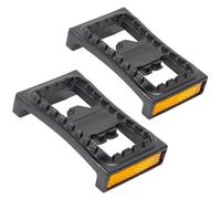 Jorzer Piedali per Bici da 1 Paio di Pedali Piatti in Nylon Non Slip con riflettori per M540 M520 M8/9000 Modelli Pedale Bike Accessori per Montagne per Montagne Accessori per