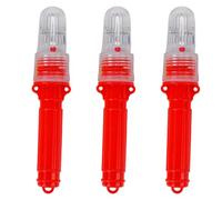 Jorzer Razzi per Barche Razzi Marini Approvati dalla Guardia Costiera 3 Pezzi Segnali di Emergenza Impermeabili per Reti da Pesca, Boe e Barche, Rosso.Articoli Sportivi