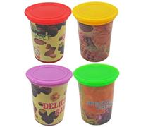 Jorzer Scherzo con Serpente in lattina, Orrore a Sorpresa Serpente Realistico in lattina, 4 Pezzi Scherzo Creativo fastidioso per Decorazioni per bomboniere Primo aprile Toys_And_Games.