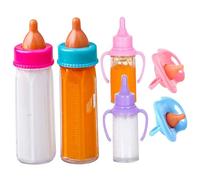 Jorzer Set biberon per Bambole con ciucci, biberon Magics con Latte o Succo Che scompare, Divertenti Accessori per Bambole di Simulazione per Giocattoli e Giochi per Bambini.