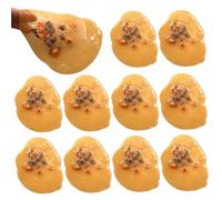 Jorzer Vomito Falso, 10pcs 4 '' TPR Soft Prank Toys Stuffi di scherzi realistici per Halloween Aprile Frigorifero Frigorifero Baglierwalk Bar da Pranzo Regalo da Pranzo.