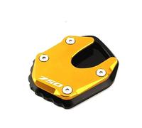 JosbY per Honda per Forza 750 per FORZA750 2020-2023 Moto CNC in Alluminio Cavalletto Piede Cavalletto Laterale Estensione Pad Piastra di Supporto Piastra di Supporto (Colore : Oro)