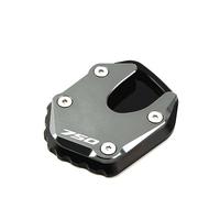 JosbY per Honda per Forza 750 per FORZA750 2020-2023 Moto CNC in Alluminio Cavalletto Piede Cavalletto Laterale Estensione Pad Piastra di Supporto Piastra di Supporto (Colore : Grigio)