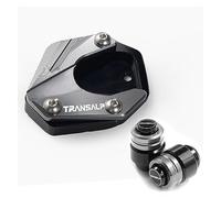 JOSBY Prolunga Staffa Laterale Allargamento Piastra Staffa E Coperchio Valvola Aria Pneumatico per Honda per XLV 600 650 700 per Accessori TRANSALP 600 Piastra di Supporto (Colore : Grigio)
