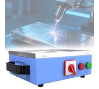JOSBY Smagnetizzatore per stampi in Metallo Potente da 800 W, Area di Lavoro in Acciaio Inossidabile da 12x8 Pollici, smagnetizzatore per Fili in Alluminio da Tavolo, Servizio Continuo, con Spia LED