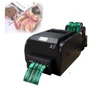 JOSBY Stampante a nastro digitale a 4 righe, macchina per stampante a nastro satinato da 200 dpi, stampante per etichette da 150 mm/s, macchina per stampa a caldo, larghezza 12-20 mm