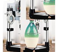 JOSBY Taglierina elettrica per bottiglie di vetro, tagliatrice multifunzionale per bottiglie, kit di utensili rotanti versatile, foratura, levigatura, lucidatura, per tagliare bottiglie di vino,